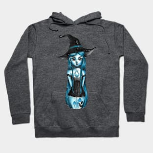 blue witch Hoodie